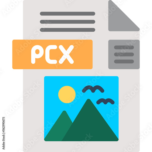 PCX File Format Icon photo