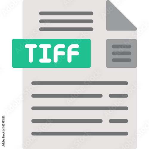 TIFF File Format Icon