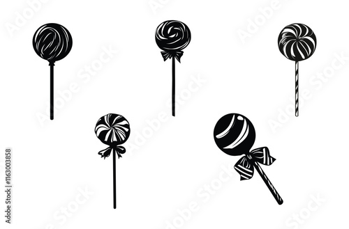 set of lollipops