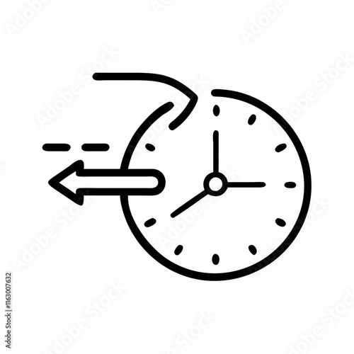 Represents time flying or fleeting moments