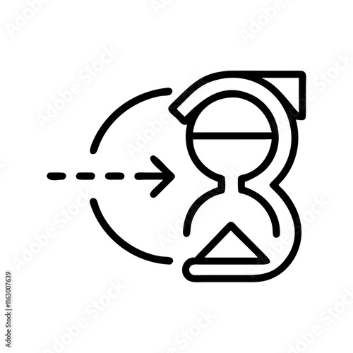 Symbolizes the passage of time or urgency