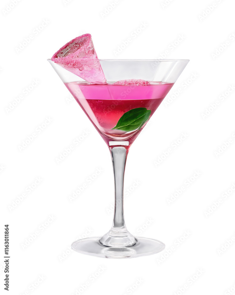 Enjoy a vibrant pink cocktail served in a classic martini glass for a refreshing experience Enjoy a vibrant pink cocktail served in a classic martini glass for a refreshing experience