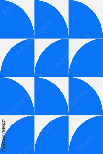 Repetition quadrant abstract naive geometry