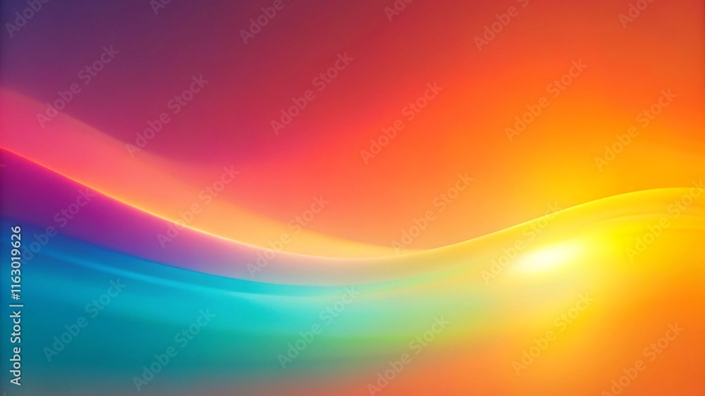 Obraz premium Orange coral amber lemon gold yellow lime abstract background. Color gradient ombre transition blender blurred. Light neon fire hot sunny summer fun glow shine. Bright shades. Minimal. Template.Design