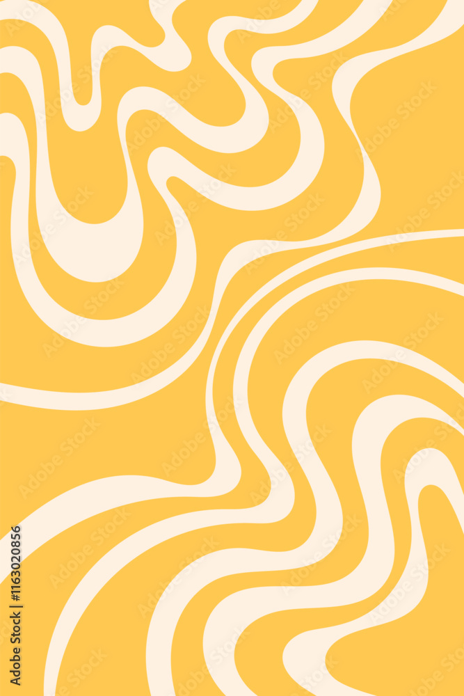 Irregular wavy swirls groovy background