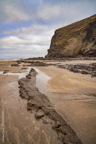 Cornwall beach Crackington Haven photo