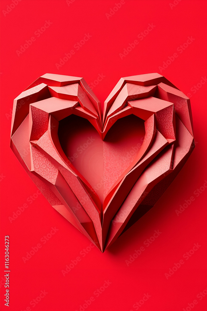 red heart in the form of heart red heart in the form of heart