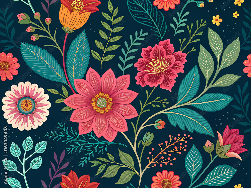 seamless floral pattern seamless floral pattern