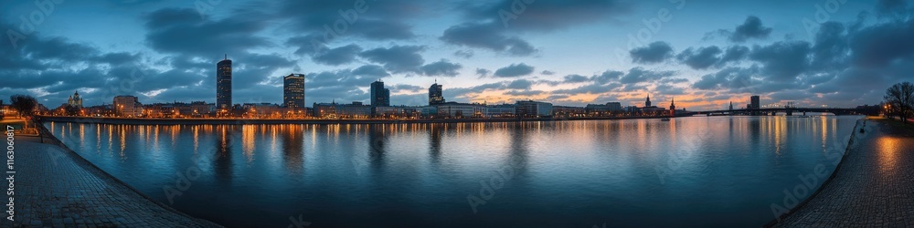 Stunning Panoramic View of Riga Skyline, Showcasing Latvians' Architectural Marvels and Cityscape Beauty Stunning Panoramic View of Riga Skyline, Showcasing Latvians' Architectural Marvels and Cityscape Beauty