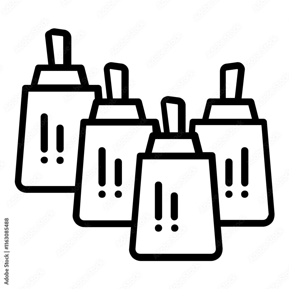 Obraz premium ink bottle icon