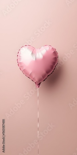 Charming Pink Heart Balloon for Celebrations: Perfect for Birthdays, Anniversaries, and Joyful Moments