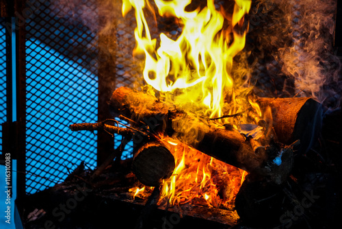Winter Campfire