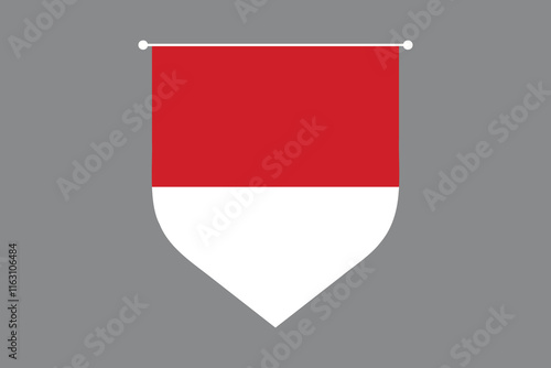 Free Download Indonesia flag, The flag of Indonesia, Flag of Indonesia national country symbol illustration Vector, Rectangle Indonesia flag illustration, Flat vector illustration
 - GFXLoad