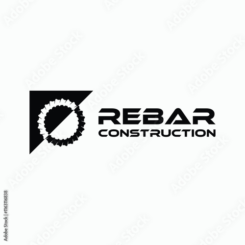 reinforcement logo design vector idea