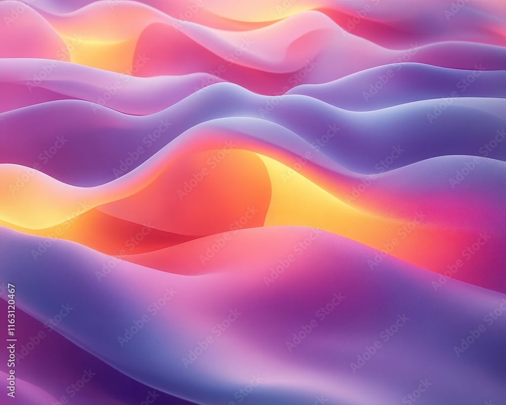 Modern abstract landscape with fluid shapes and soft gradients, glowing neon accents, sleek minimalistic design, futuristic and clean Modern abstract landscape with fluid shapes and soft gradients, glowing neon accents, sleek minimalistic design, futuristic and clean