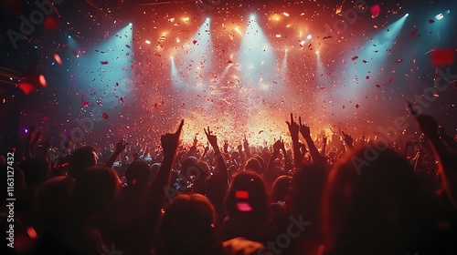 Exciting concert celebration engaging audience in vibrant atmosphere