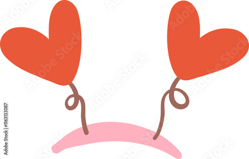 Valentine Heart Headband