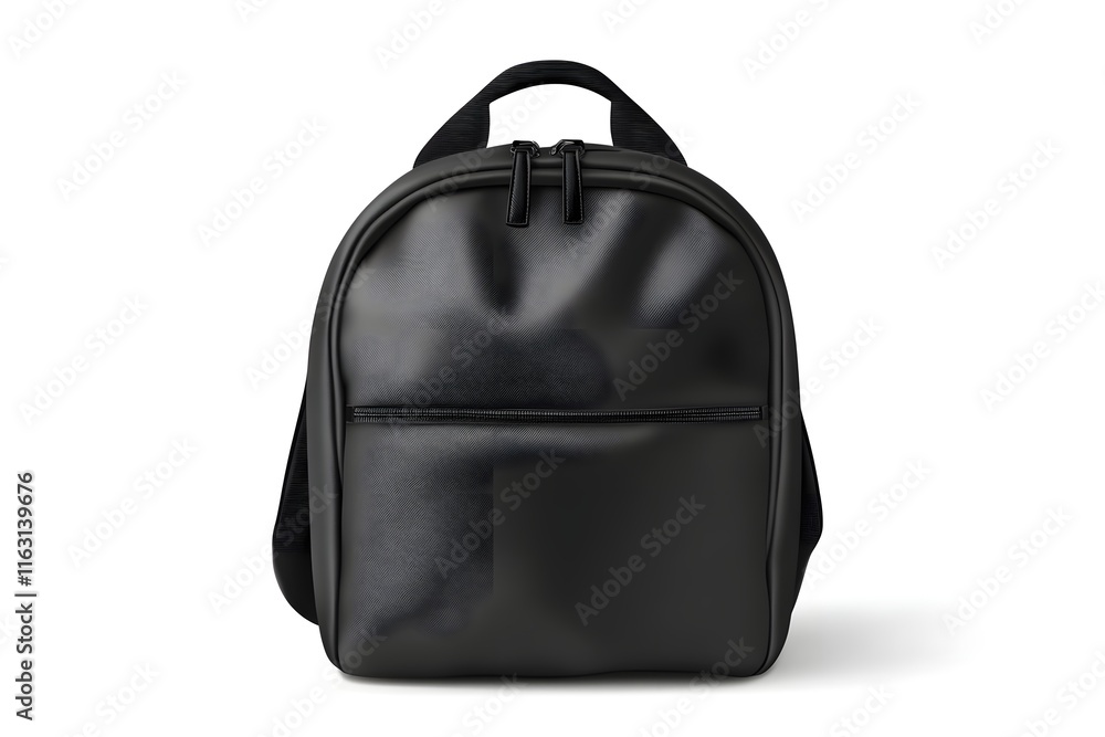 Naklejka premium Black Backpack: Style, Design, and Use