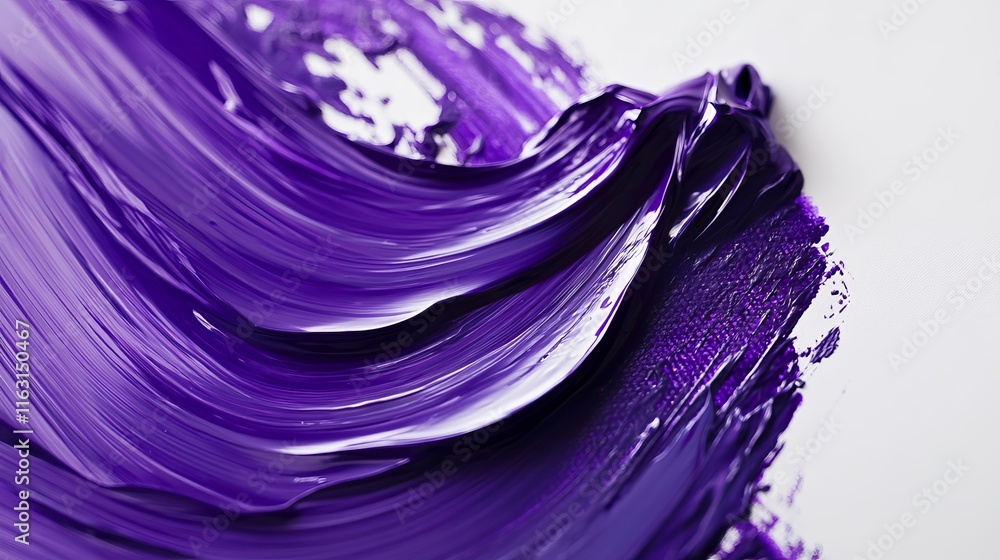 acrylic paint. purple strokes of paint. brushstroke acrylic paint. purple strokes of paint. brushstroke