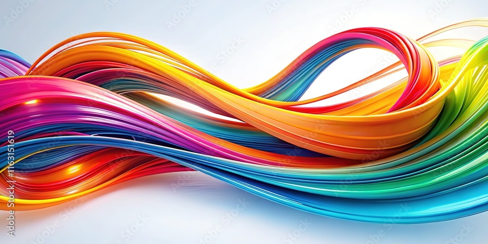 Abstract Flowing Waves - Intricate Swirls and Patterns Abstract Flowing Waves - Intricate Swirls and Patterns