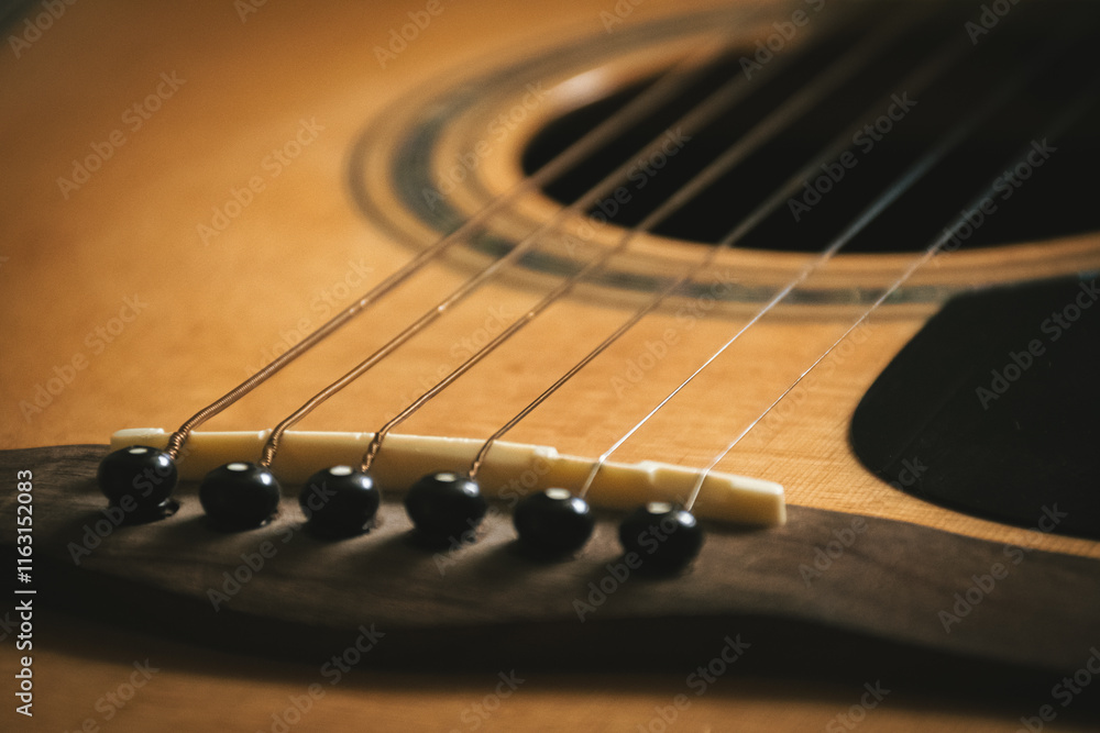 Fototapeta premium Up Close Acoustic
