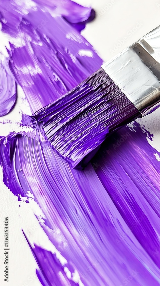 purple paint. acrylic paint. stokes of paint. brushstroke purple paint. acrylic paint. stokes of paint. brushstroke