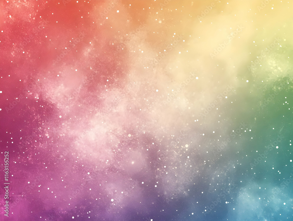 Fototapeta premium Cosmic Nebula Background Illustration