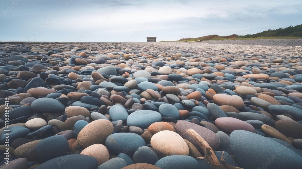 Obraz premium pebbles on the beach