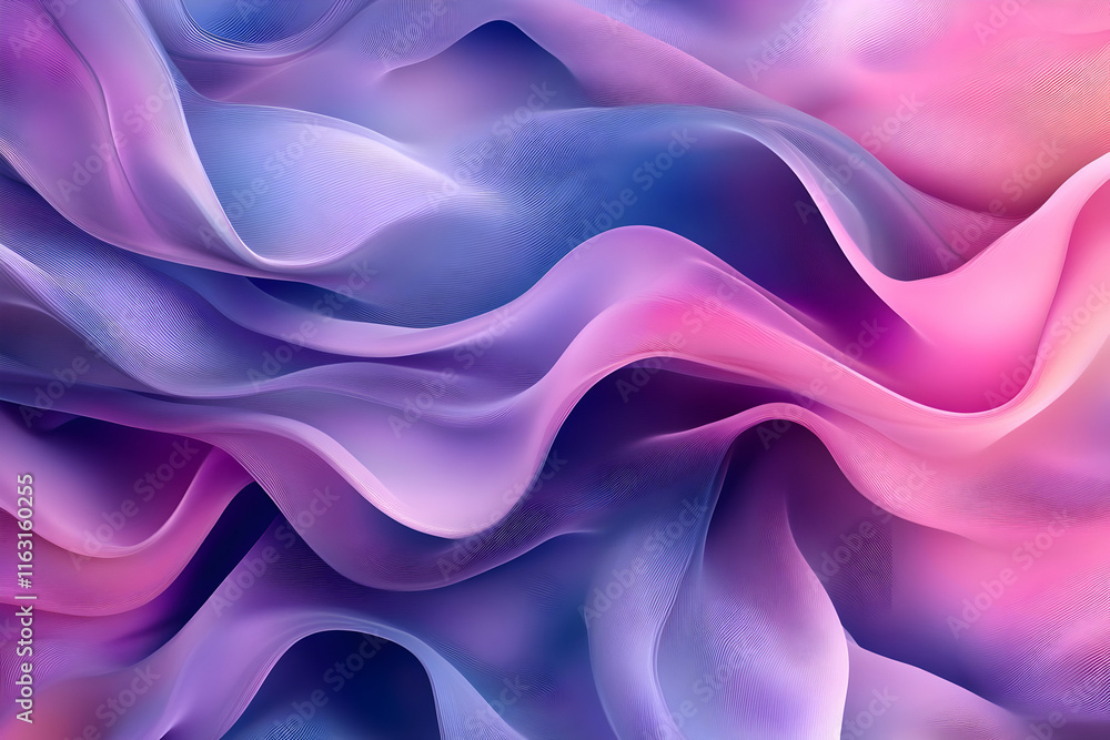 Abstract Purple Pink Wave Background Illustration Abstract Purple Pink Wave Background Illustration