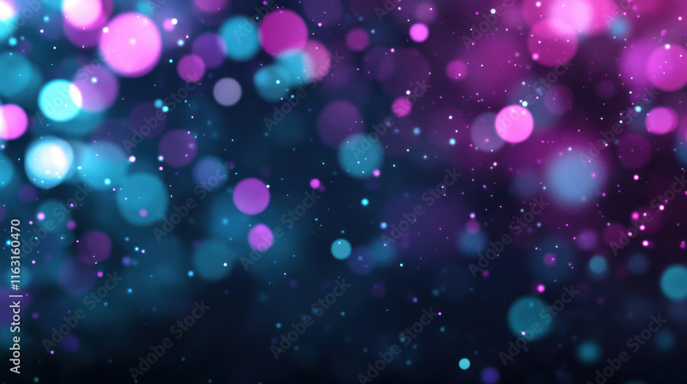 Vibrant burst of teal and magenta lights create dreamy atmosphere filled with energy and excitement Vibrant burst of teal and magenta lights create dreamy atmosphere filled with energy and excitement