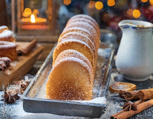 Sweet and Crunchy Kürtoskalács, Traditional Chimney Cake photo