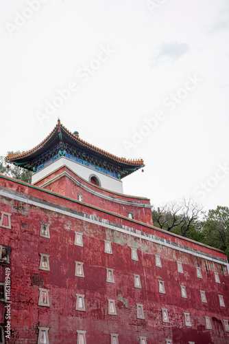 Obraz na płótnie Tibetan architecture in the Four Great Regions of Summer Palace in Beijing. w salonie