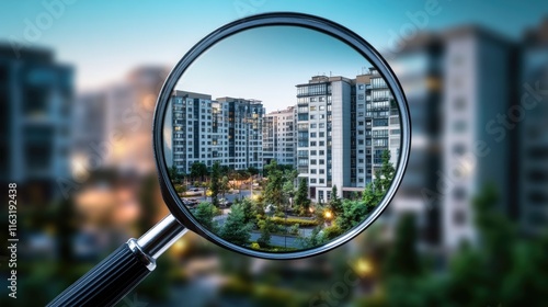 Searching for an Apartment in a Residential Building Through Magnifying Glass