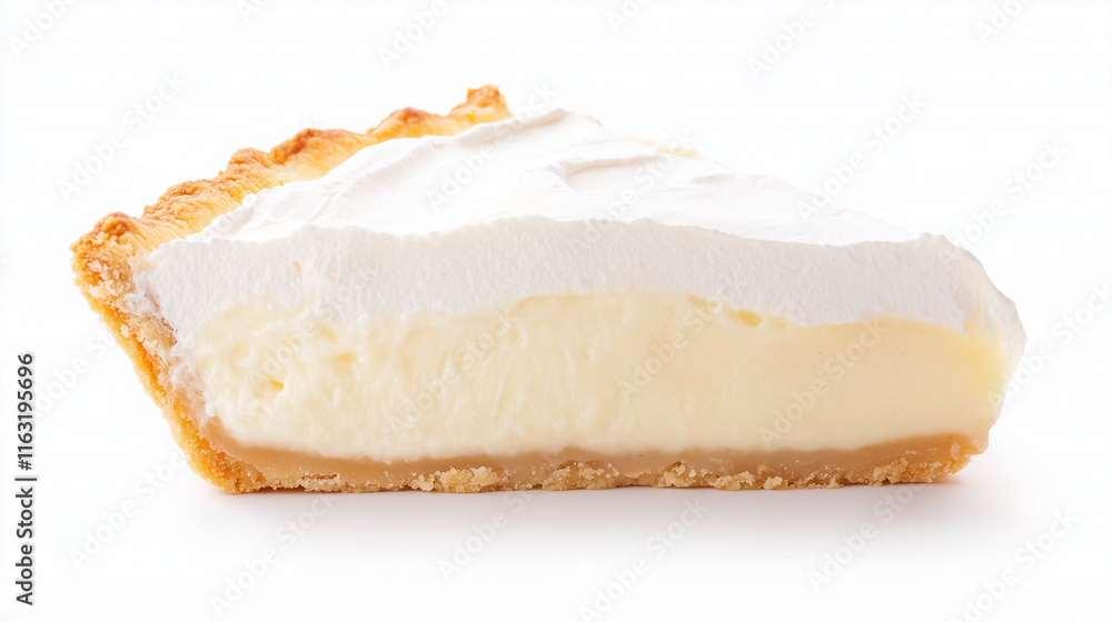 Creamy Dream: A slice of luscious, creamy pie, perfect for satisfying your sweet tooth. The smooth, creamy filling contrasts beautifully with the golden-brown crust. Creamy Dream: A slice of luscious, creamy pie, perfect for satisfying your sweet tooth. The smooth, creamy filling contrasts beautifully with the golden-brown crust.