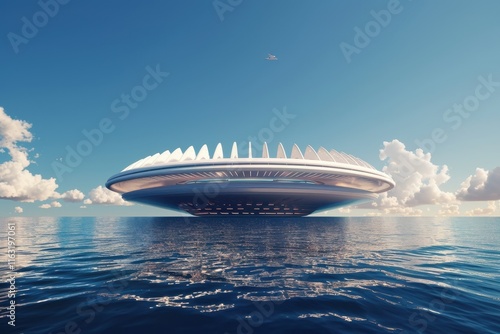 Futuristic Seaship photo