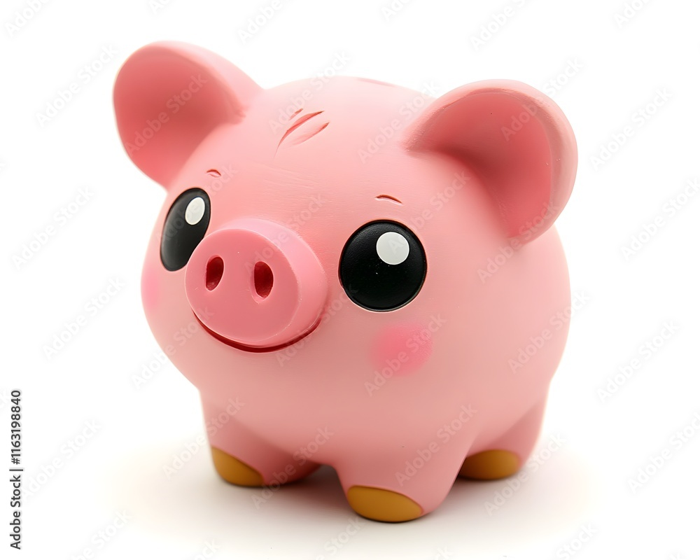 Cute Pink Piggy Bank Cute Pink Piggy Bank