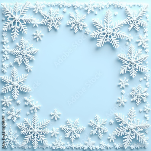 snowflake frame
