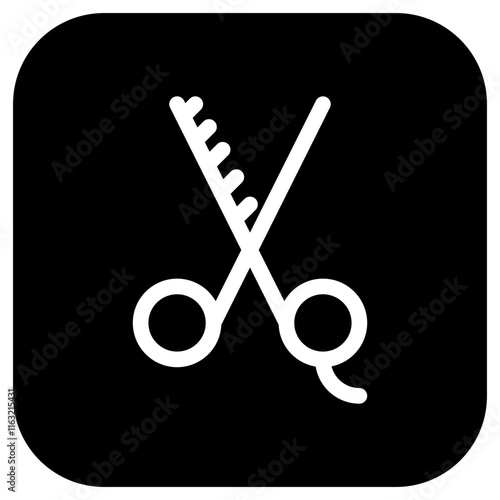Editable shears vector icon. Barbershop, lifestyle, grooming. Part of a big icon set family. Perfect for web and app interfaces, presentations, infographics, etc