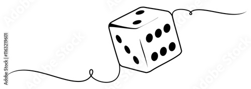 casino dice illustration