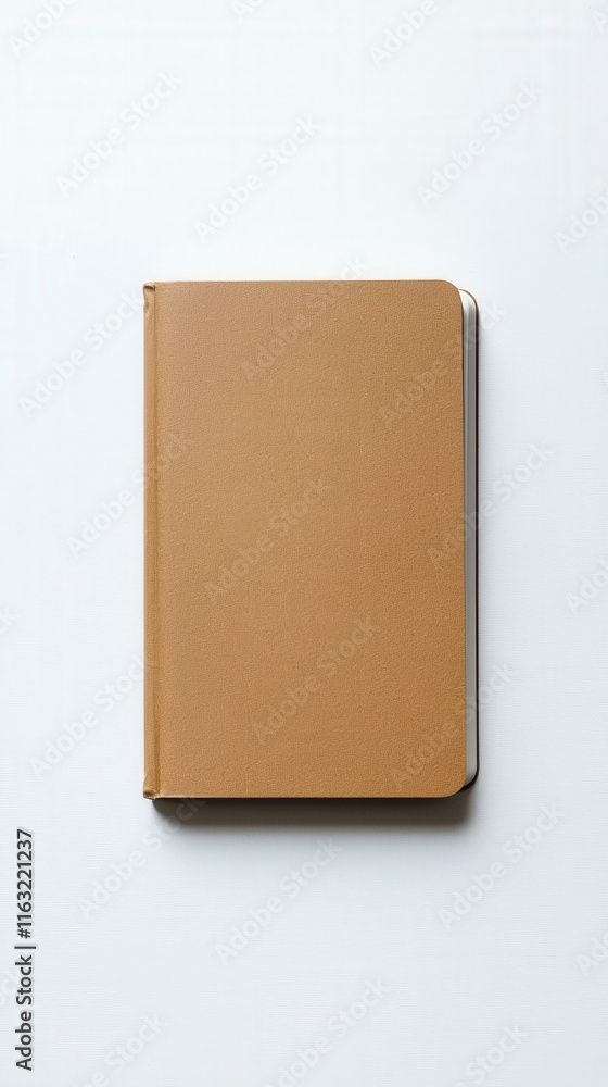 A customizable notebook mockup with a blank cover, ideal for showcasing custom branding, logos, or designs in a sleek and professional layout A customizable notebook mockup with a blank cover, ideal for showcasing custom branding, logos, or designs in a sleek and professional layout