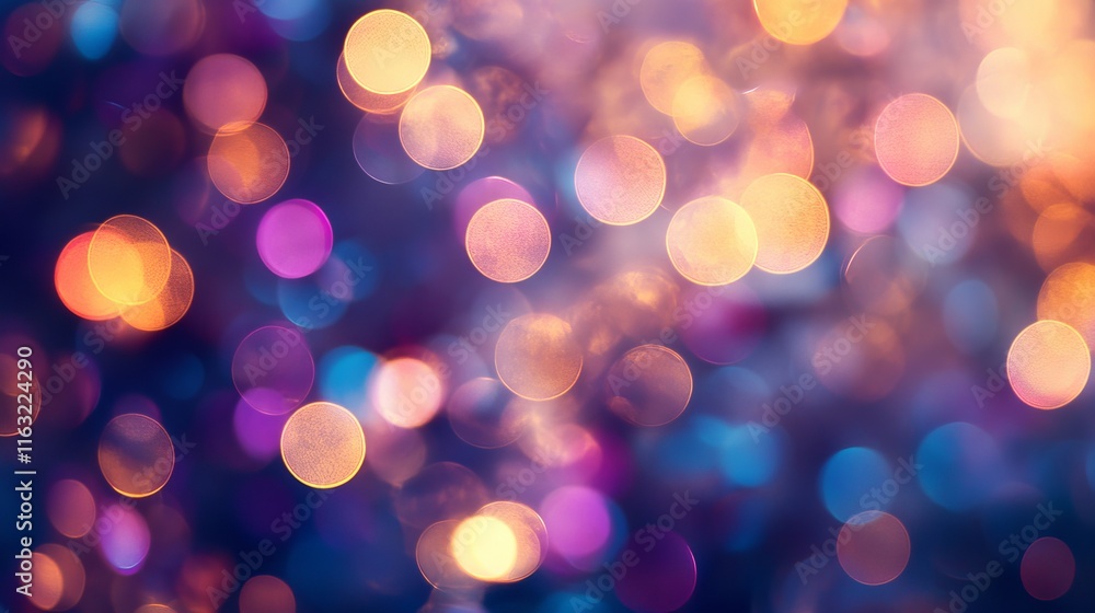 Bright and vibrant colorful bokeh lights with soft focus background for creative designs Bright and vibrant colorful bokeh lights with soft focus background for creative designs