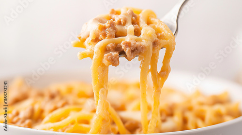 Creamy Cheesy Chicken Spagh...