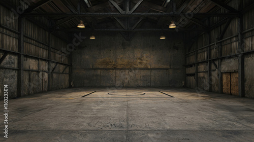 Wallpaper Mural Abandoned Warehouse Interior Repurposed as Underground Space for Events Torontodigital.ca