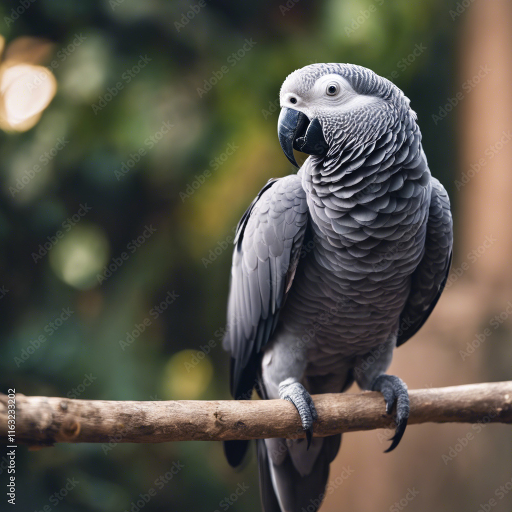 Obraz premium African Grey Parrot
