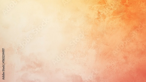 Gradient texture with warm orange and soft cream colors creating a calming backdrop for artistic projects
