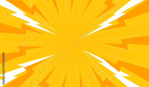 Playful Abstract Comic Style Backdrop for Creative Projects