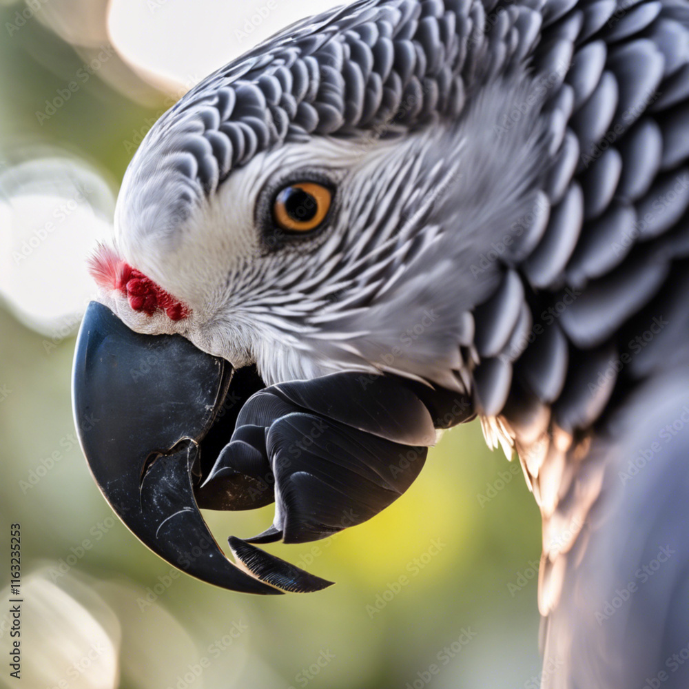 Fototapeta premium African Grey Parrot