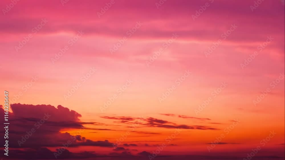 Serene Sunset Over Soft Clouds with Beautiful Gradients of Pink, Orange, and Blue in the Sky, Creating a Tranquil Atmosphere for Nature Lovers and Photographers Serene Sunset Over Soft Clouds with Beautiful Gradients of Pink, Orange, and Blue in the Sky, Creating a Tranquil Atmosphere for Nature Lovers and Photographers