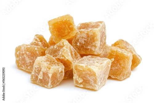 Candied Ginger Pieces Sweet Treat Delight photo