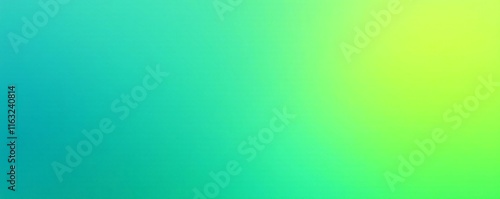 Gradient ombre background with turquoise teal light blue and lime green hues, abstract texture, noise